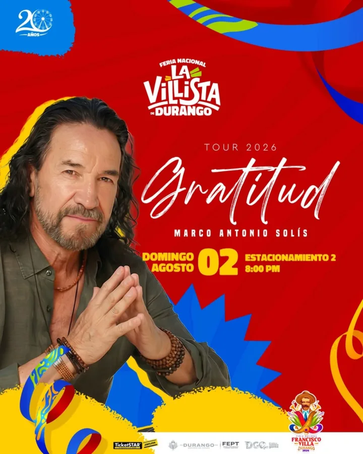 Marco Antonio Solís en Durango 2026