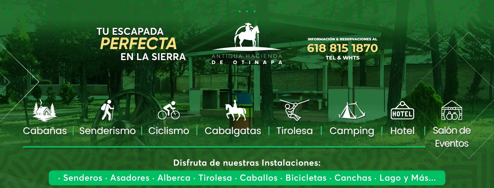 Todas las amenidades en un lugar de Antigua Hacienda de Otinapa