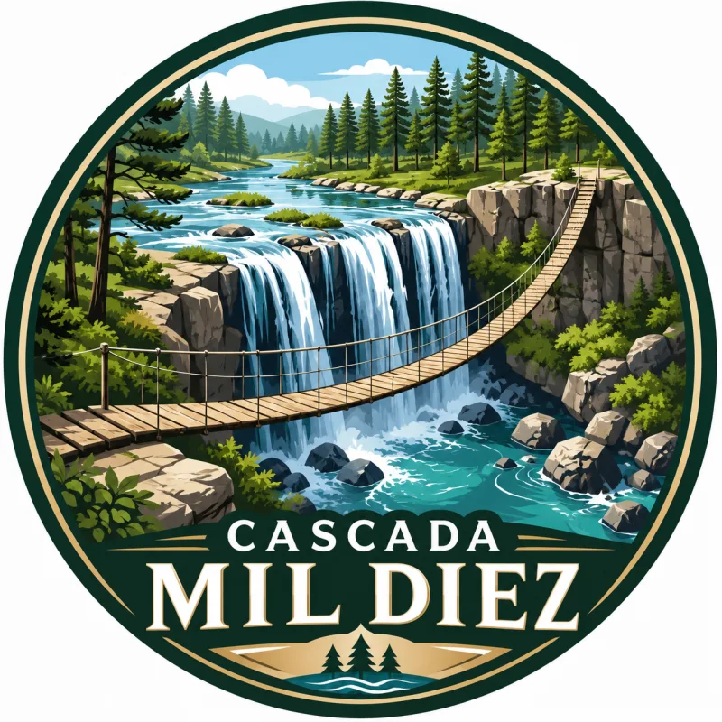 Logo de Cascada Mil Diez