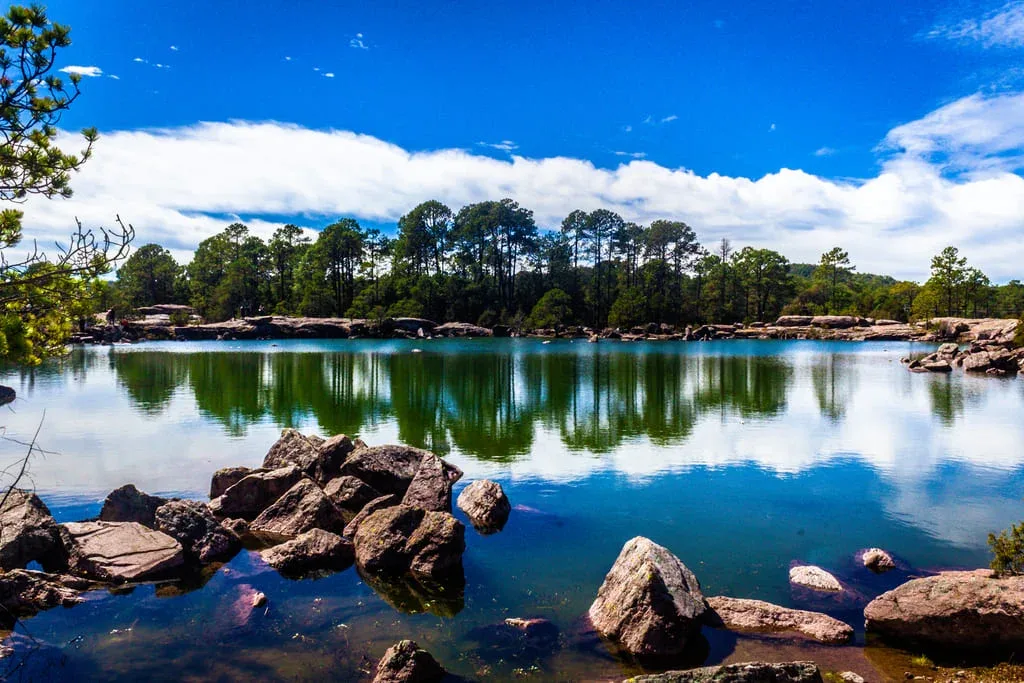 Parque Natural Mexiquillo Durango Lago Escondido