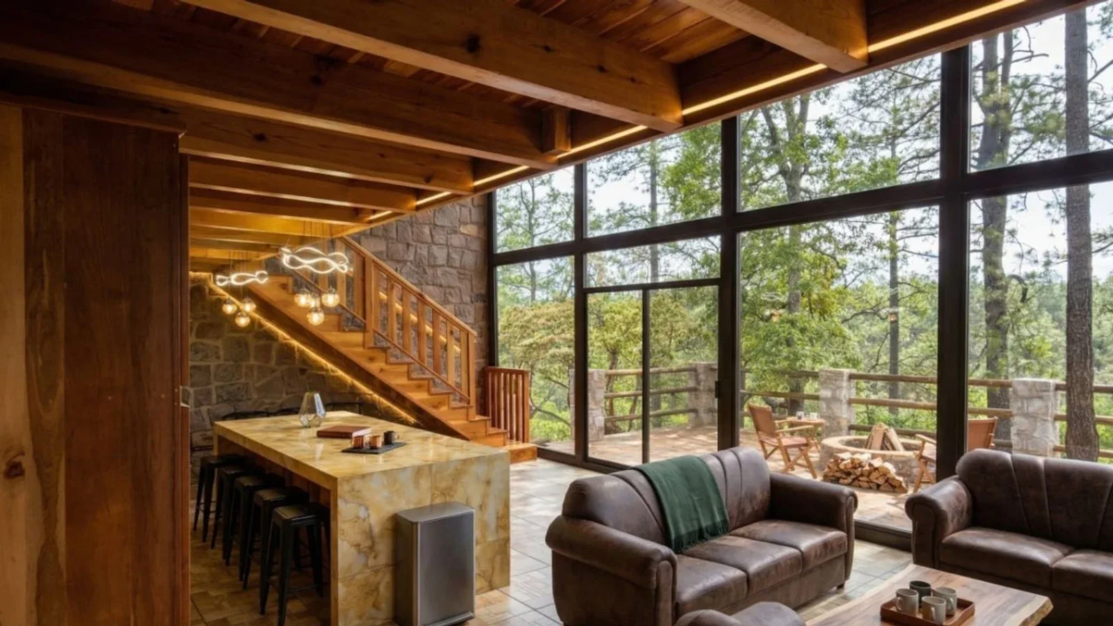 Imagen importada para Cabaña de Lujo Rústica junto al Lago