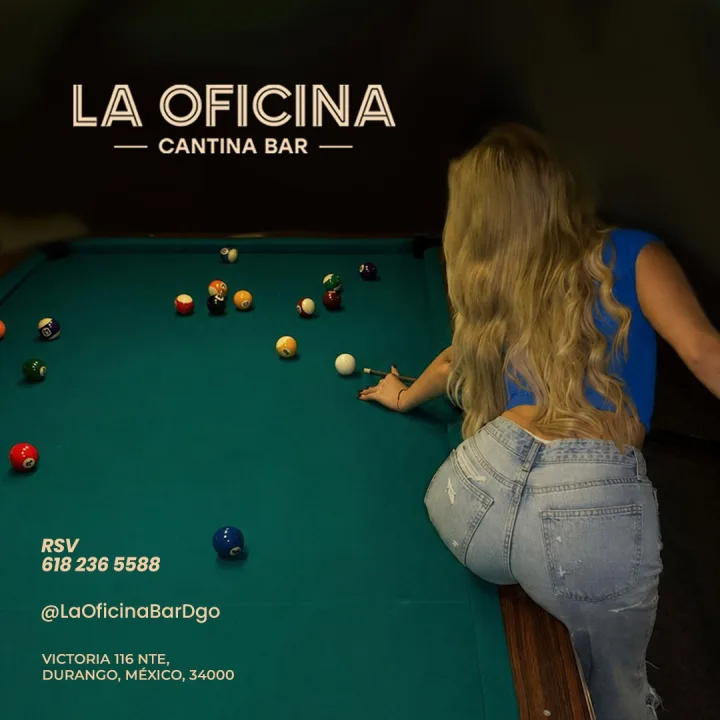 La Oficina Bar Dgo galeria billar