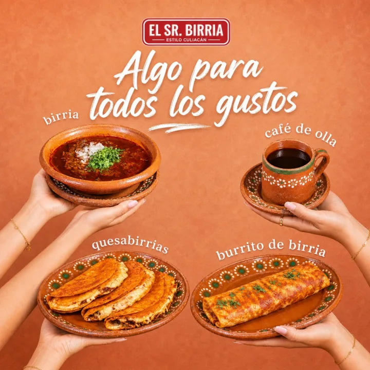 El Sr Birria opciones para todos los gustos