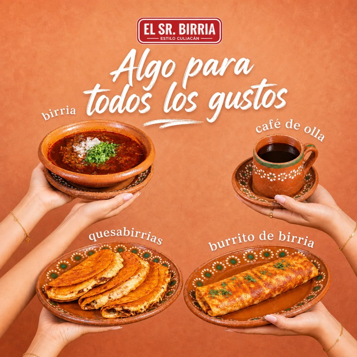 El Sr Birria opciones para todos los gustos