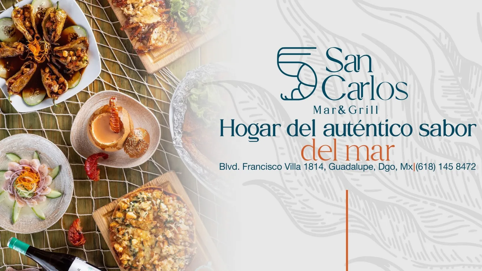 portada de San Carlos Mar & Grill