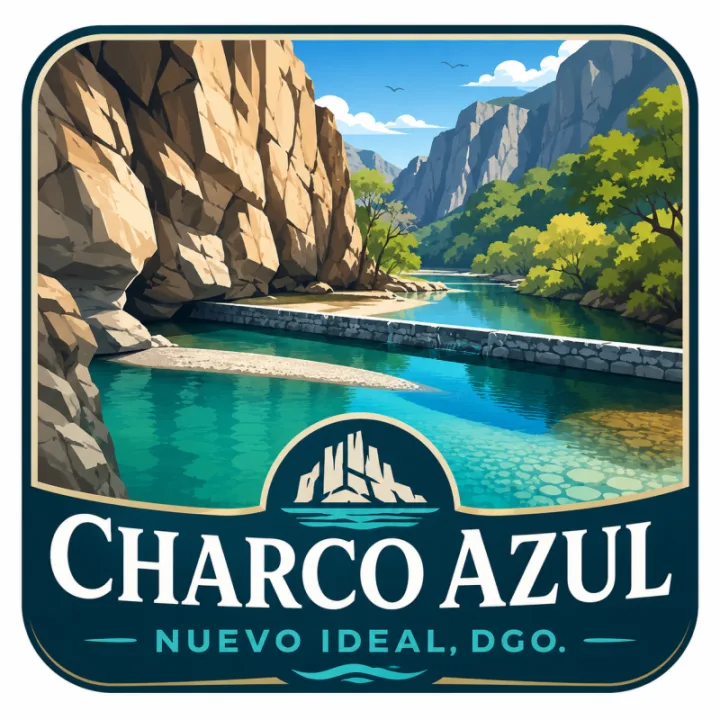 Logo de Charco Azul