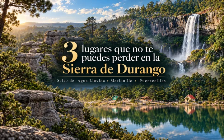3 lugares que no te puedes perder en la Sierra de Durango